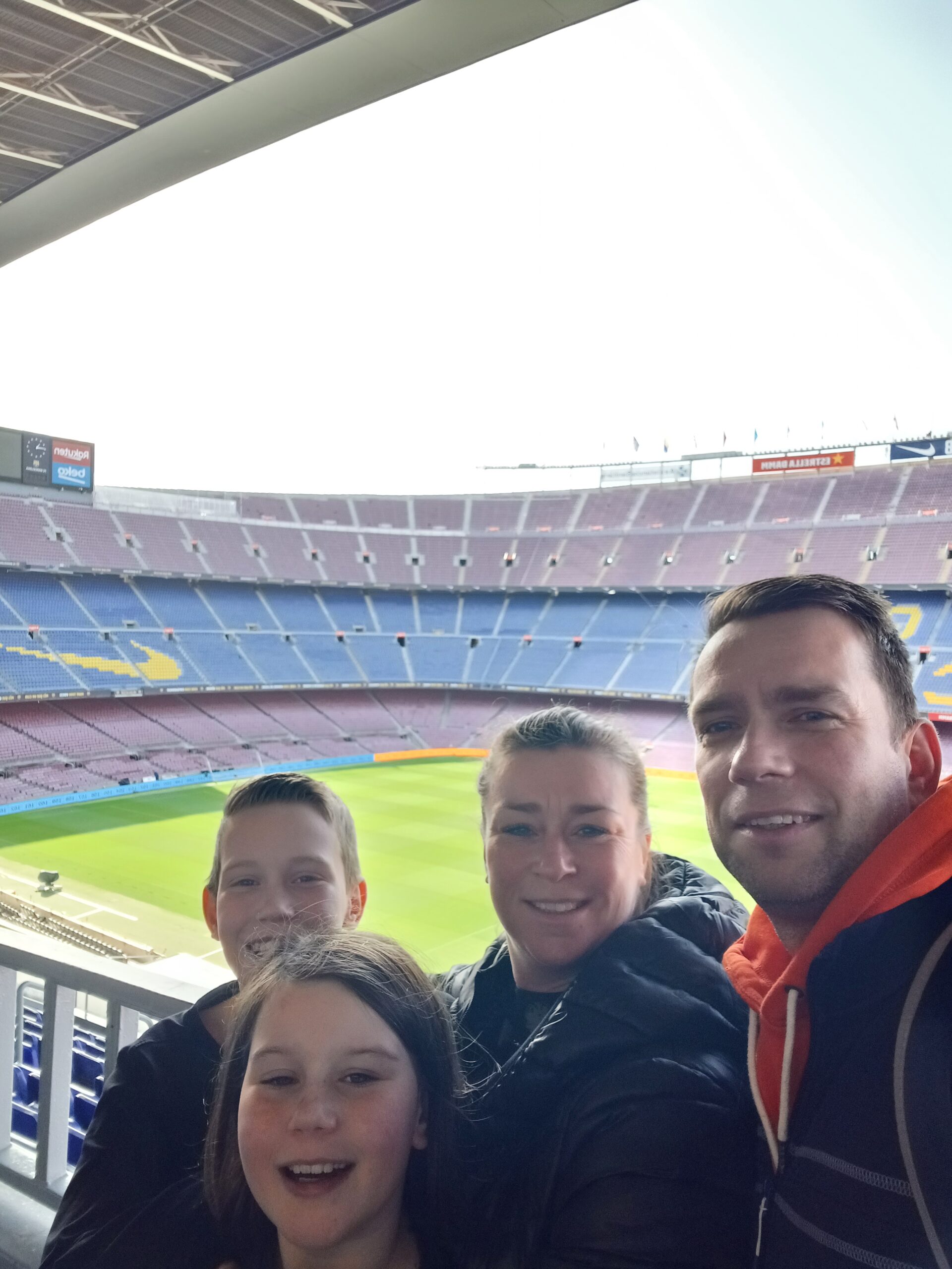 Portret foto - stadion Barcelona