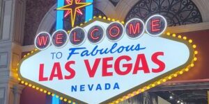 Las Vegas neon light foto